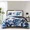 Chic Home Waverly 3 Piece Quilt Set Watercolor Floral Pattern Print Coverlet Bedspread
